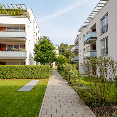 multi-family apartment community with clean facilities expert landscaping california