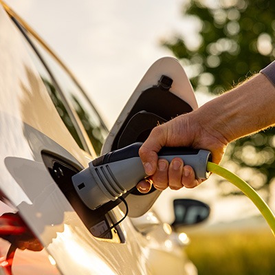 charging electric vehicle charging electric vehicle